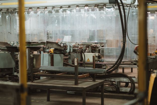 Machine in fabriek