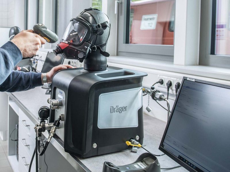 Gelaatstuk scannen met RFID tag