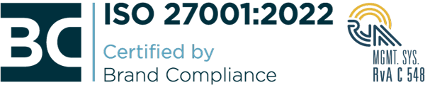 ISO 27001 badge